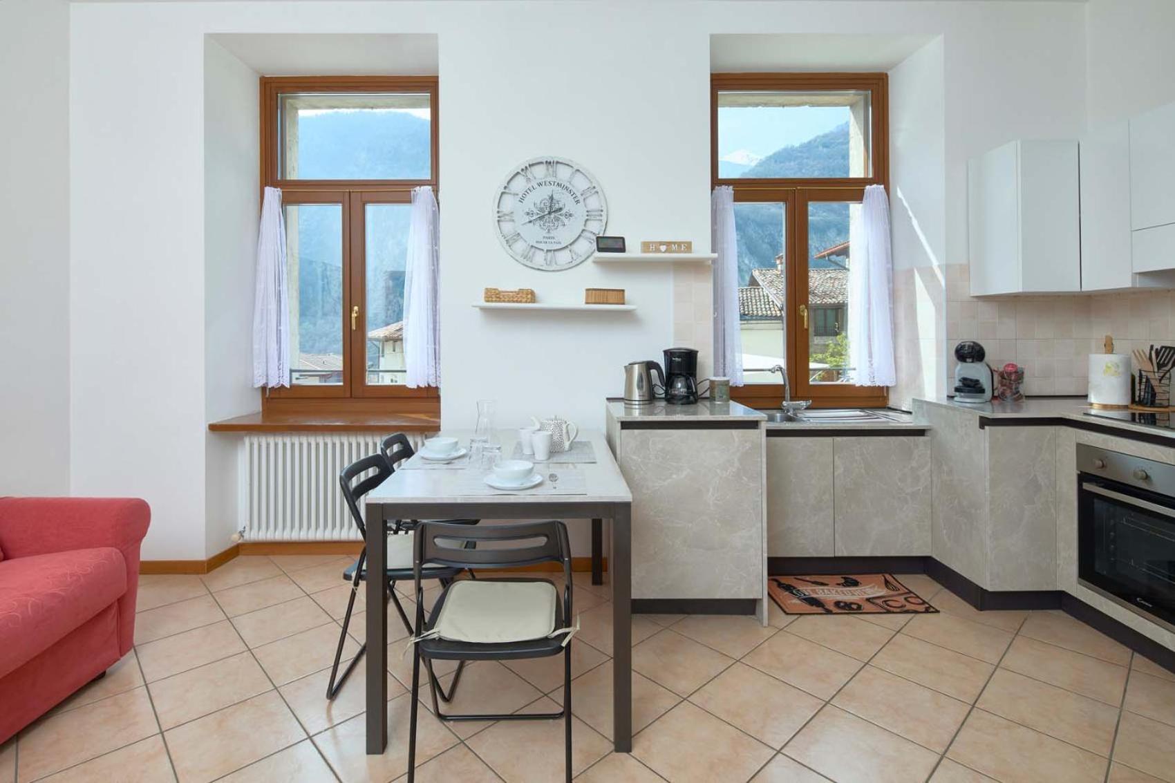 Appartamento Ania Vista Castello Tenno Exteriör bild
